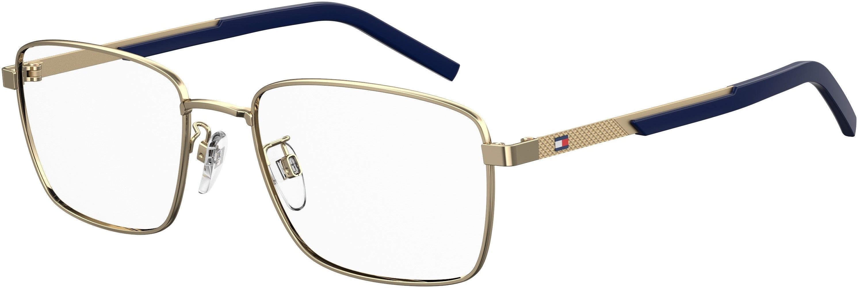 Tommy Hilfiger T. Hilfiger 1693/G Rectangular Eyeglasses 0J5G-0J5G  Gold (00 Demo Lens)