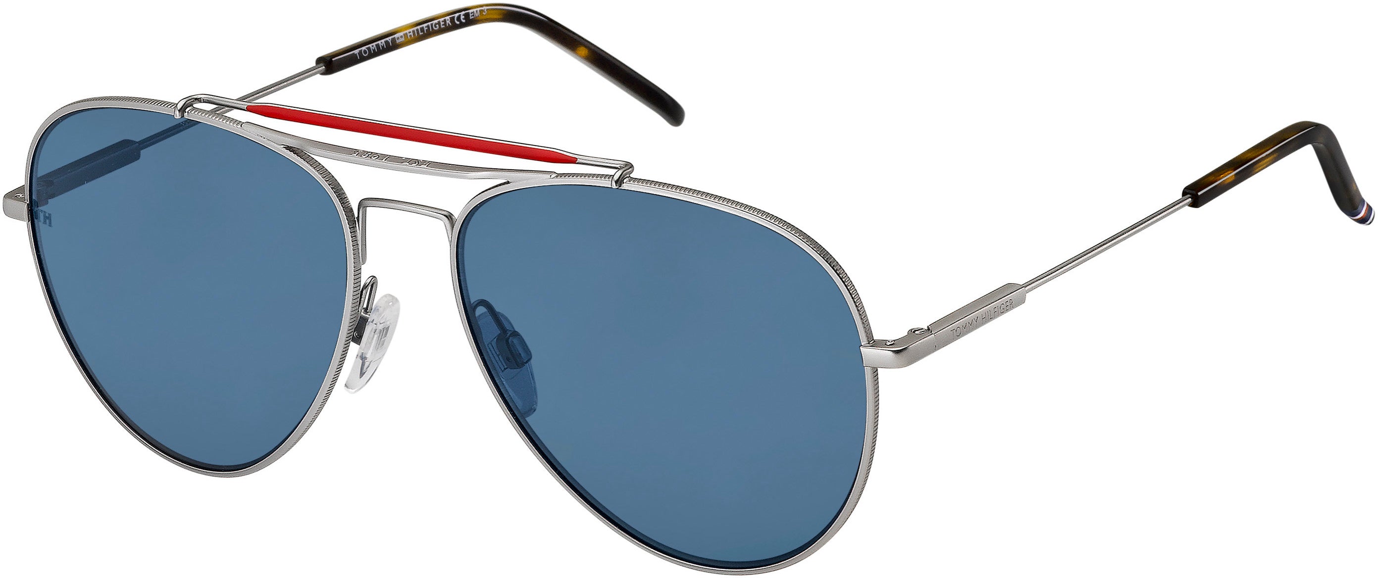Tommy Hilfiger T. Hilfiger 1709/S Aviator Sunglasses 0CTL-0CTL  Matte Palladium (KU Blue)