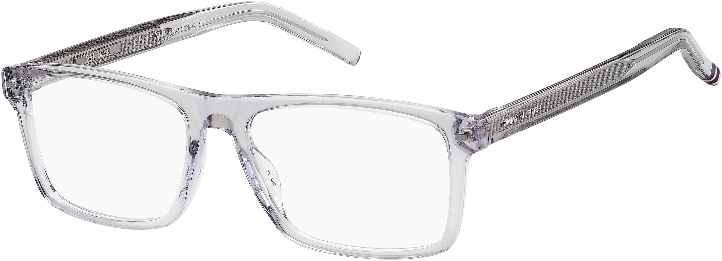 Tommy Hilfiger T. Hilfiger 1770 Rectangular Eyeglasses 0KB7-0KB7  Gray (00 Demo Lens)
