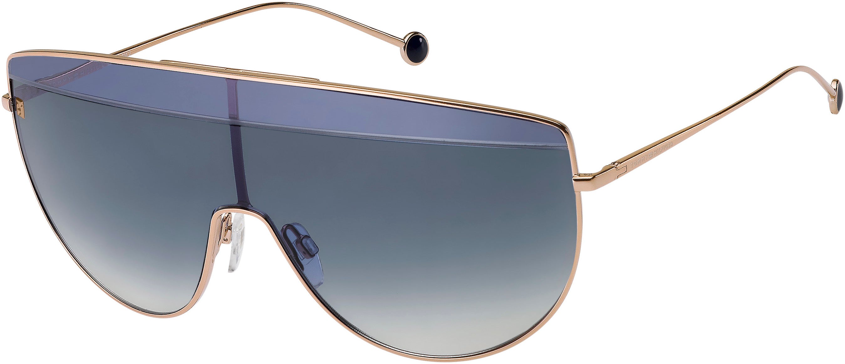 Tommy Hilfiger T. Hilfiger 1807/S Special Shape Sunglasses 0DDB-0DDB  Gold Copper (08 Blue Shaded)