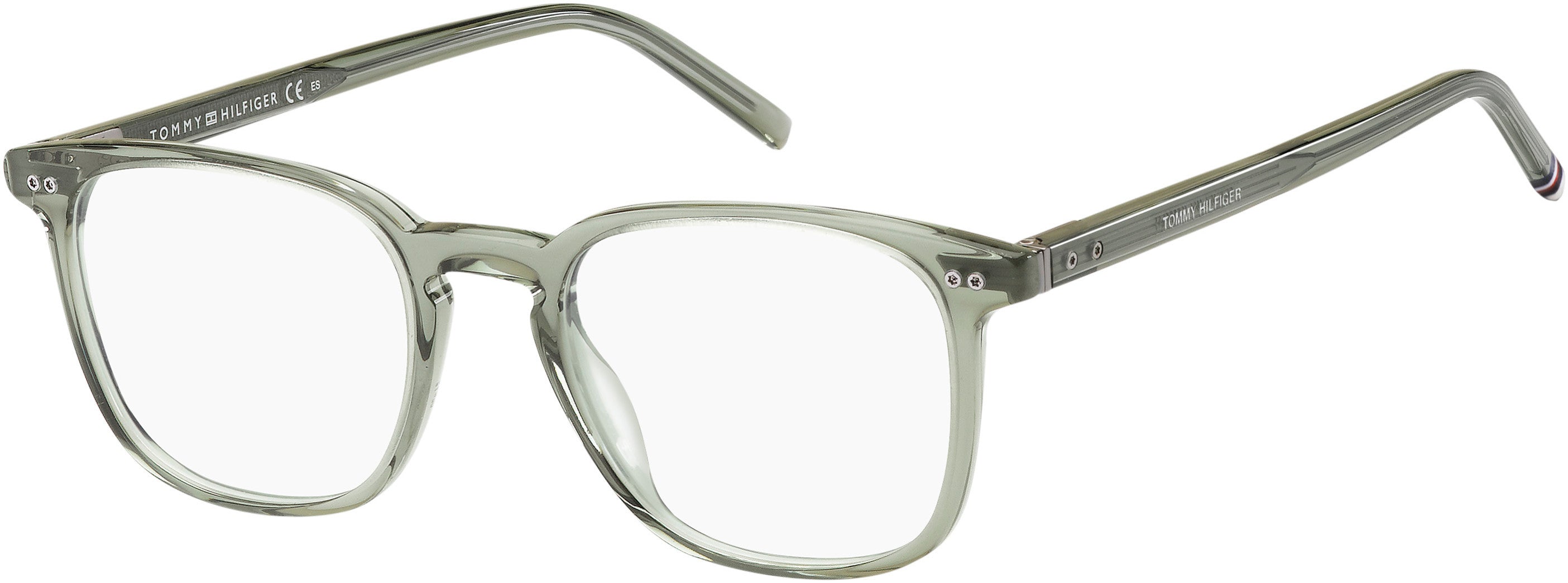Tommy Hilfiger T. Hilfiger 1814 Square Eyeglasses 06CR-06CR  Sage (00 Demo Lens)