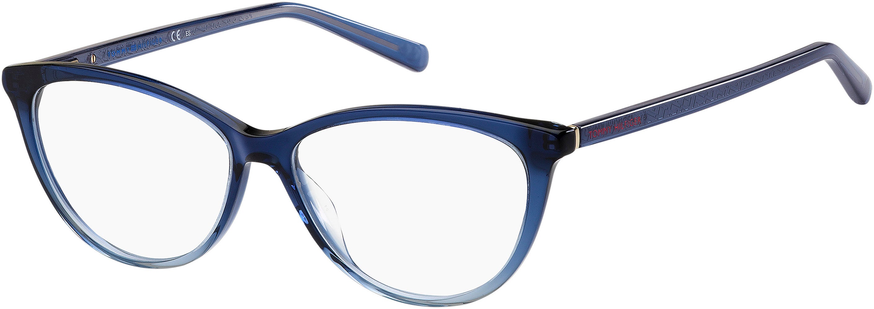 Tommy Hilfiger T. Hilfiger 1826 Cat Eye/butterfly Eyeglasses 0PJP-0PJP  Blue (00 Demo Lens)