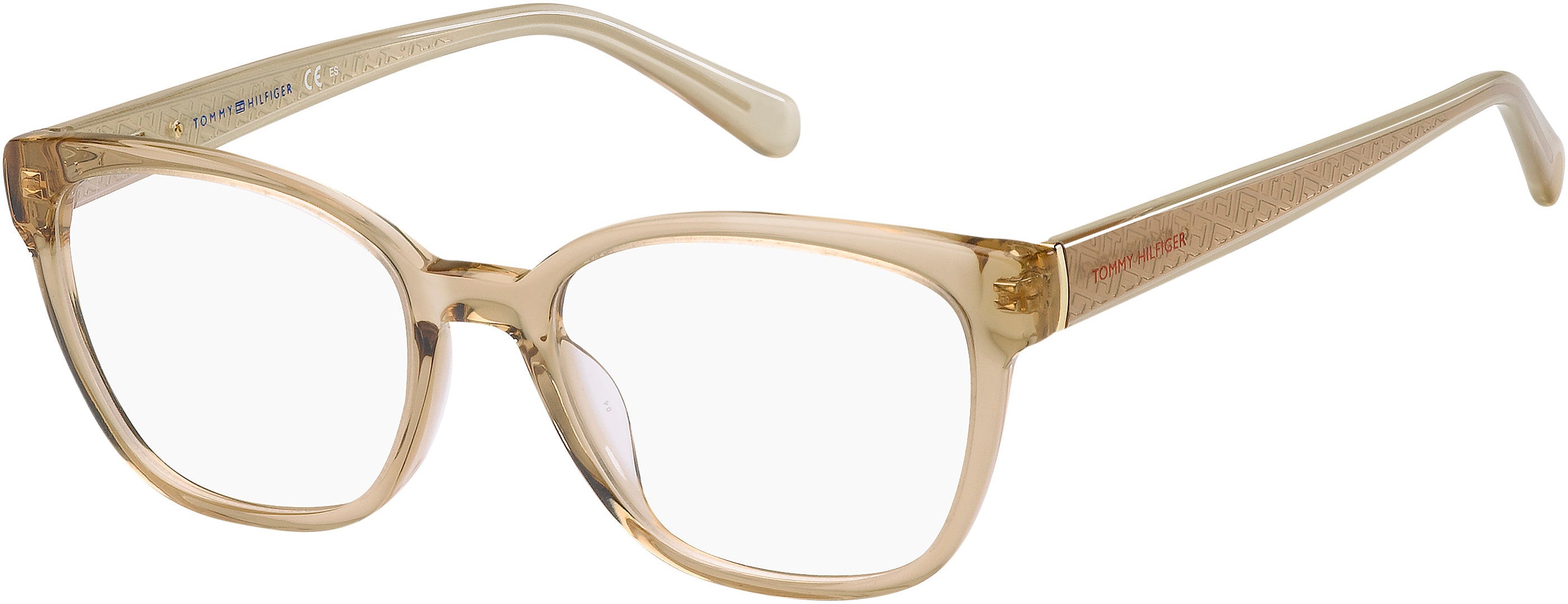 Tommy Hilfiger T. Hilfiger 1840 Square Eyeglasses 0FMP-0FMP  Ochre (00 Demo Lens)