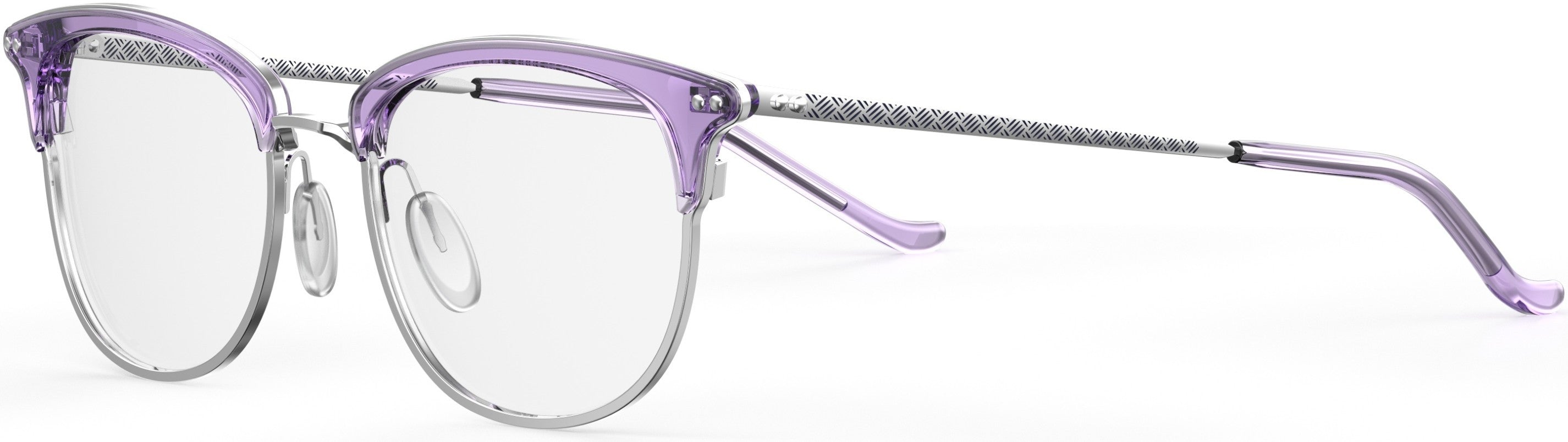 Safilo 2.0 Trama 02 Cat Eye/butterfly Eyeglasses 0B3V-0B3V  Violet (00 Demo Lens)