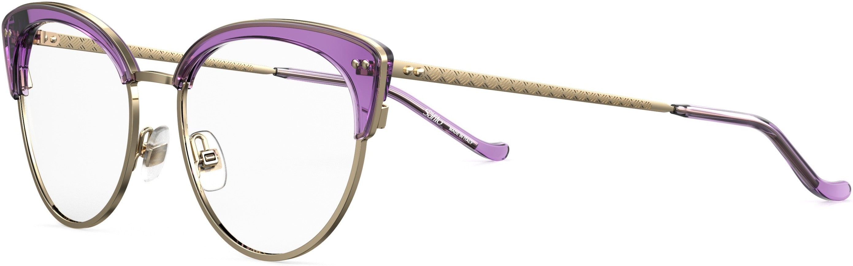 Safilo 2.0 Trama 03 Oval Modified Eyeglasses 0B3V-0B3V  Violet (00 Demo Lens)