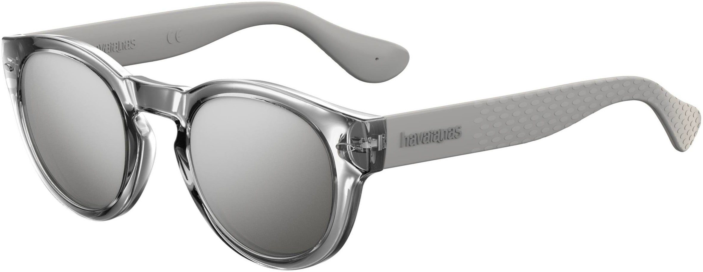 Havaianas Trancoso/M Tea Cup Sunglasses 0YB7-0YB7  Silver (T4 Silver Mirror)