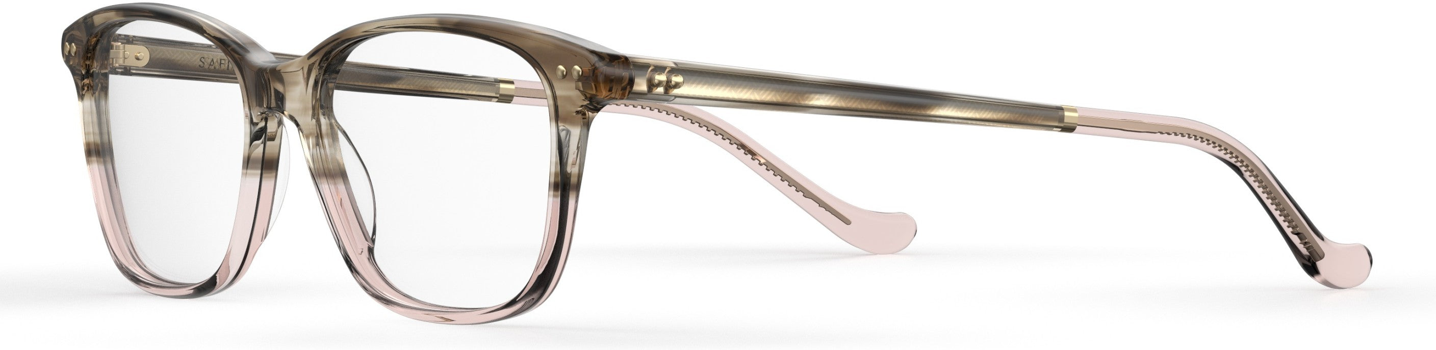 Safilo 2.0 Tratto 04 Square Eyeglasses 0XLT-0XLT  Havana Beige (00 Demo Lens)