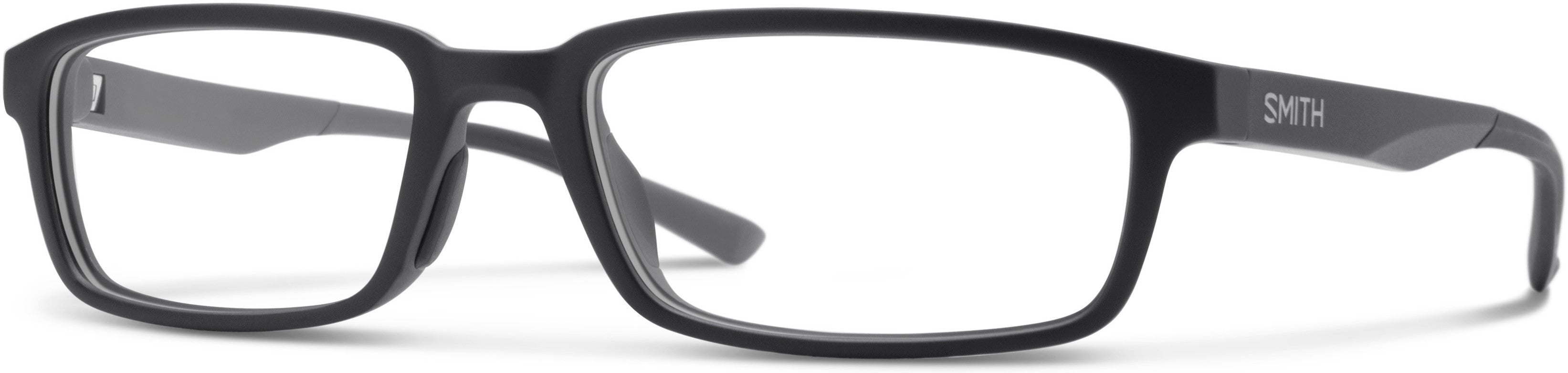 Smith Traverse Rectangular Eyeglasses 0003-0003  Matte Black (00 Demo Lens)