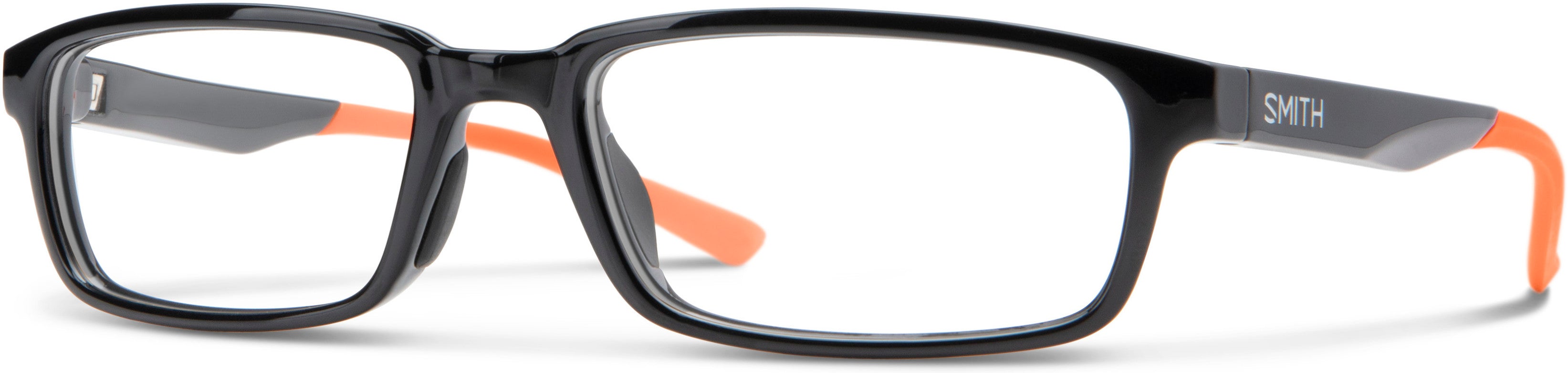 Smith Traverse Rectangular Eyeglasses 0BLX-0BLX  Bkrt Crystal Red (00 Demo Lens)