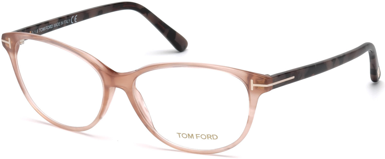 Tom Ford FT5421 Cat Eyeglasses 074-074 - Pink /other