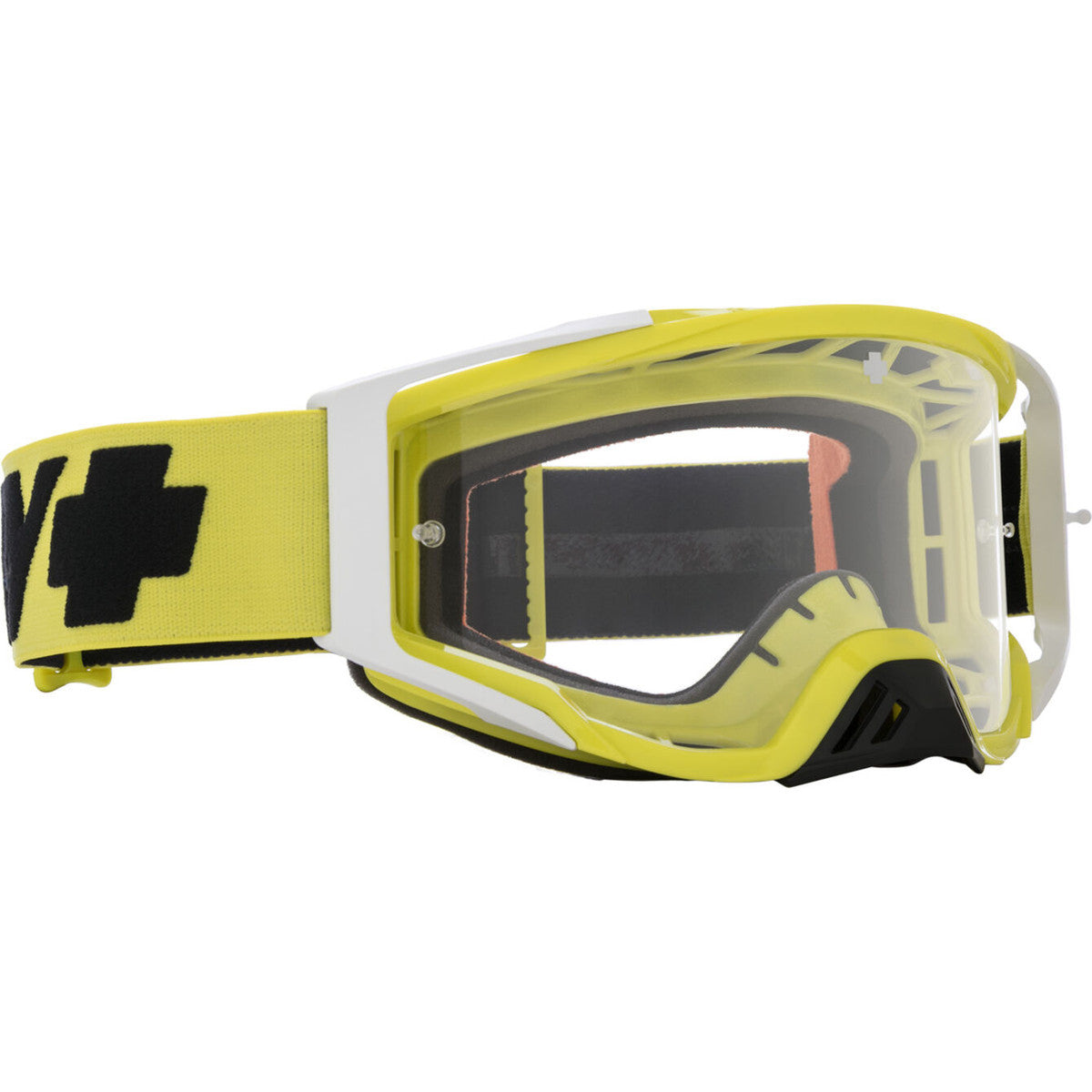 Spy Foundation Goggles  Checkers Hivis Large-Extra Large L-XL 57-60