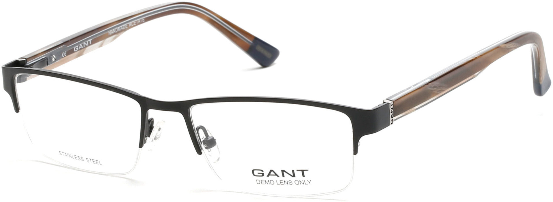 Gant GA3071 Rectangular Eyeglasses 002-002 - Matte Black