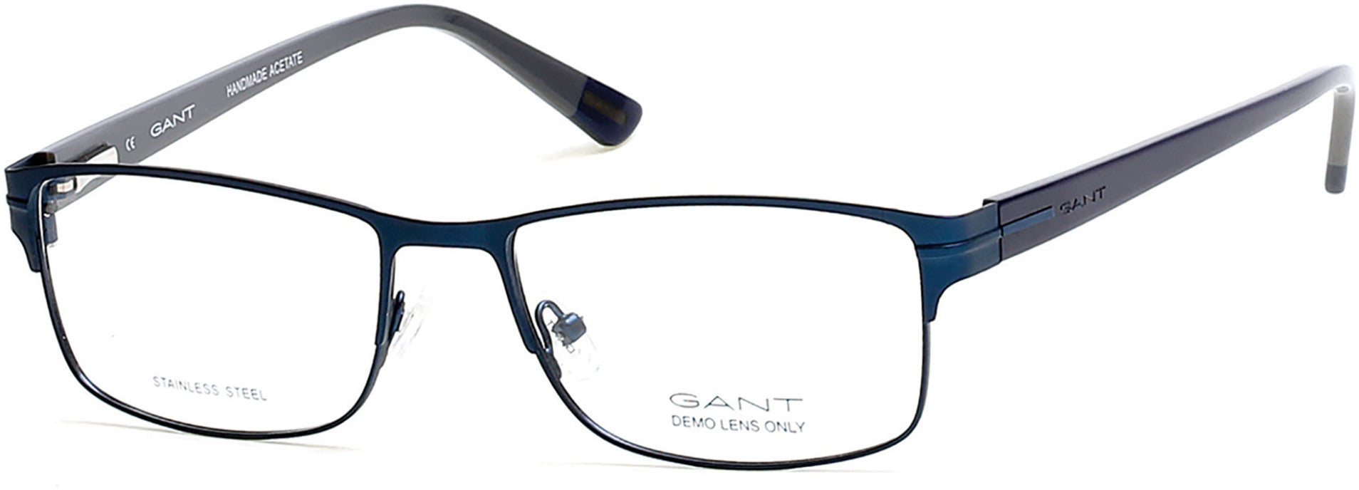 Gant GA3084 Rectangular Eyeglasses 091-091 - Matte Blue