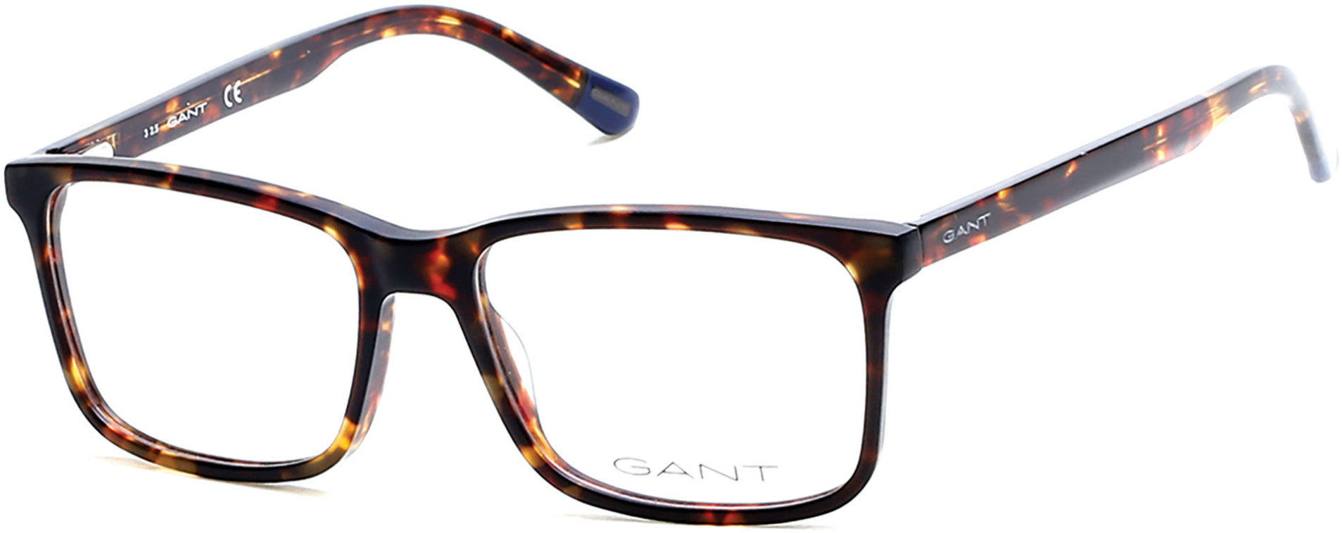Gant GA3110 Square Eyeglasses 052-052 - Dark Havana