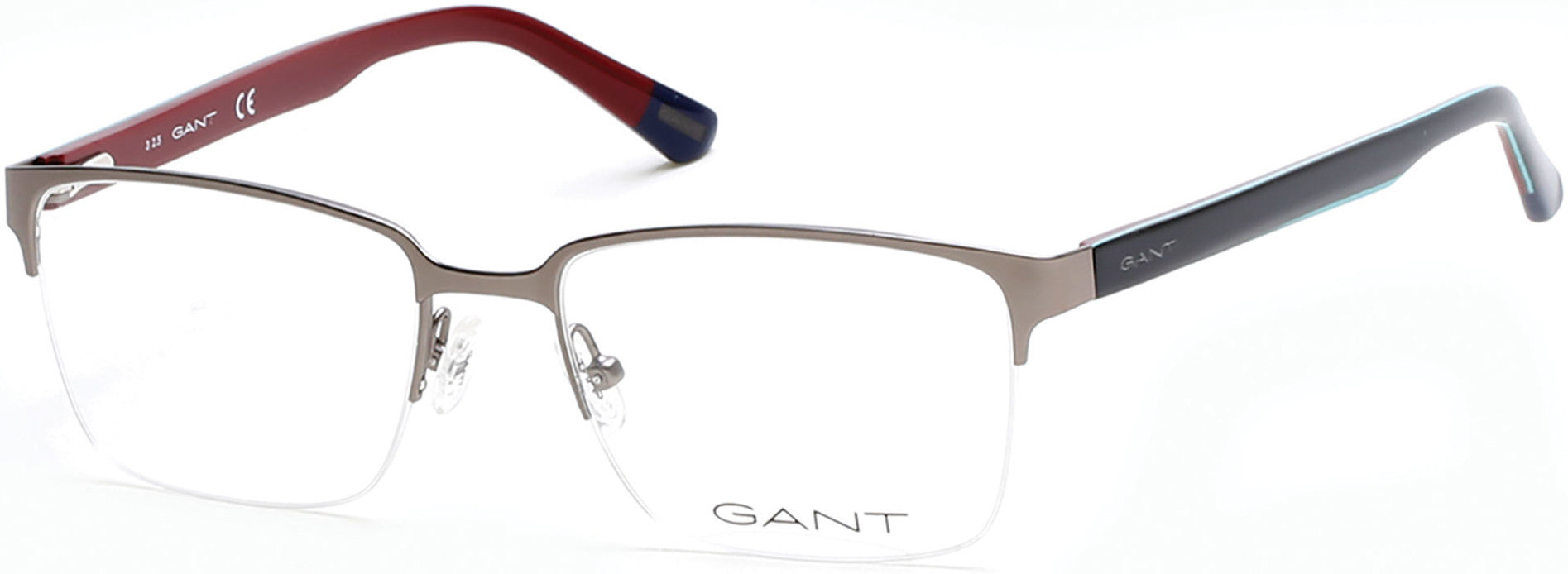 Gant GA3111 Square Eyeglasses 009-009 - Matte Gunmetal