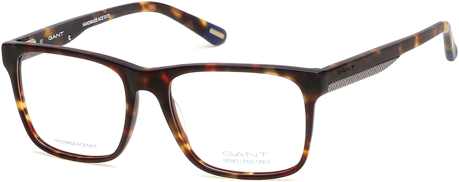 Gant GA3122 Geometric Eyeglasses 052-052 - Dark Havana