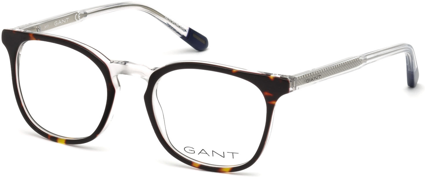 Gant GA3164 Round Eyeglasses 056-056 - Havana