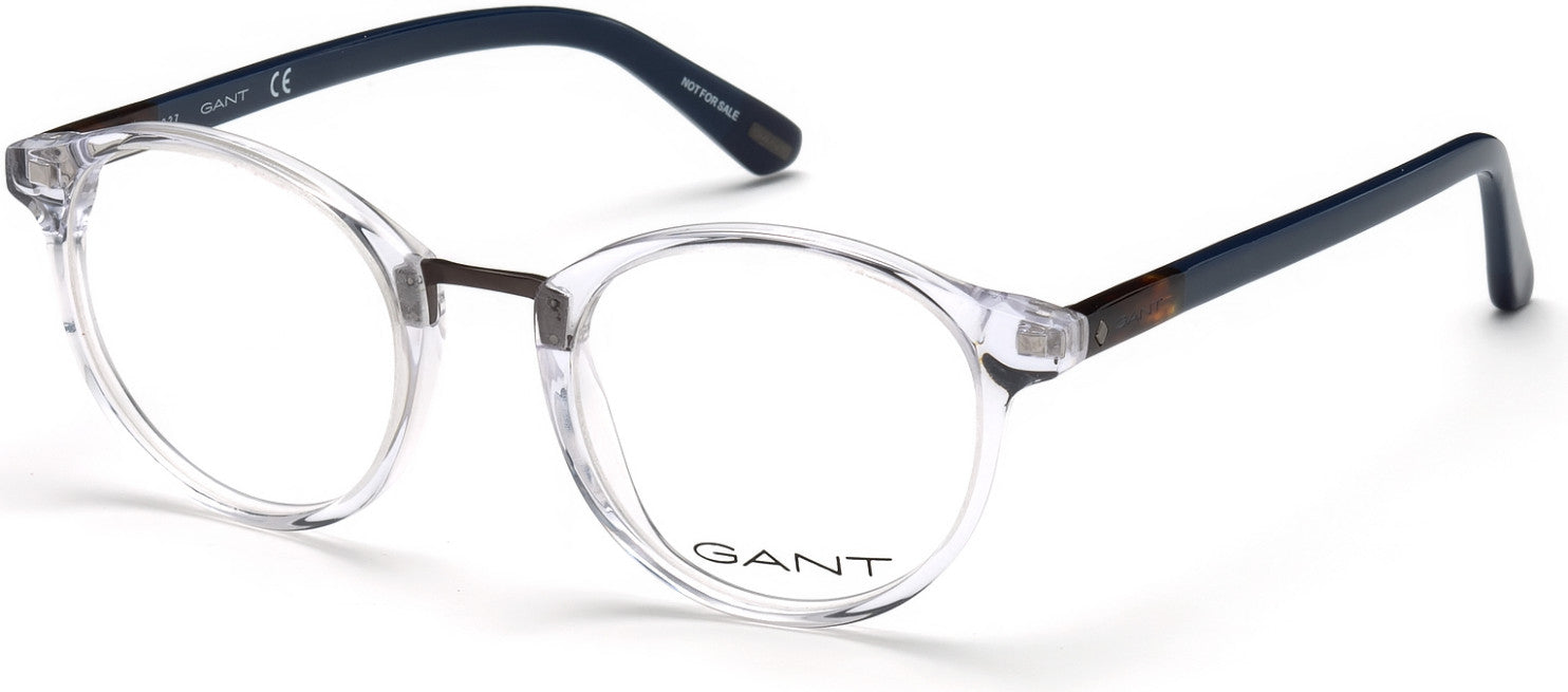 Gant GA3168 Round Eyeglasses 026-026 - Crystal