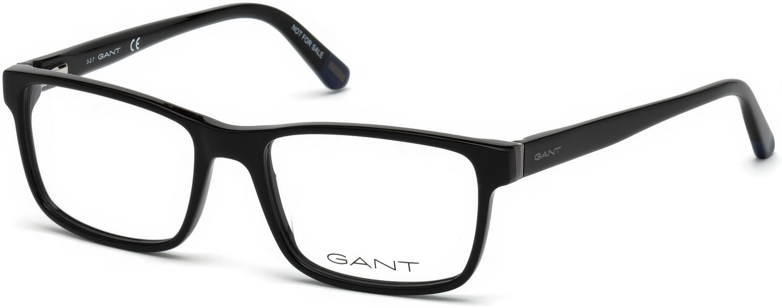 Gant GA3177 Rectangular Eyeglasses 001-001 - Shiny Black