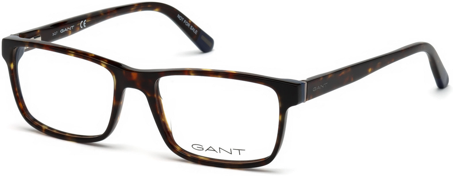 Gant GA3177 Rectangular Eyeglasses 052-052 - Dark Havana