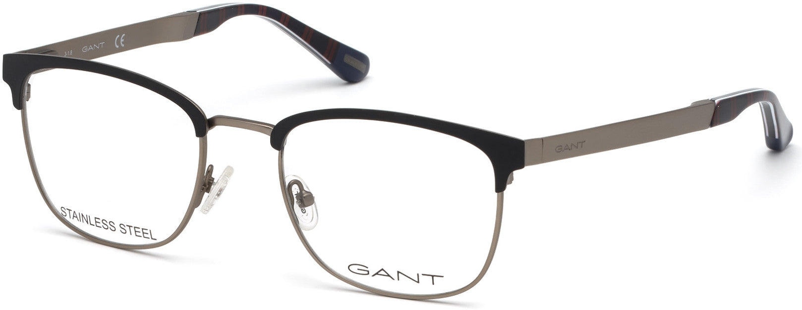 Gant GA3181 Square Eyeglasses 002-002 - Matte Black