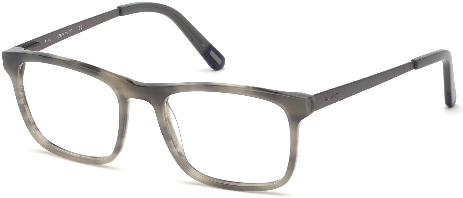 Gant GA3189 Rectangular Eyeglasses 063-063 - Black Horn