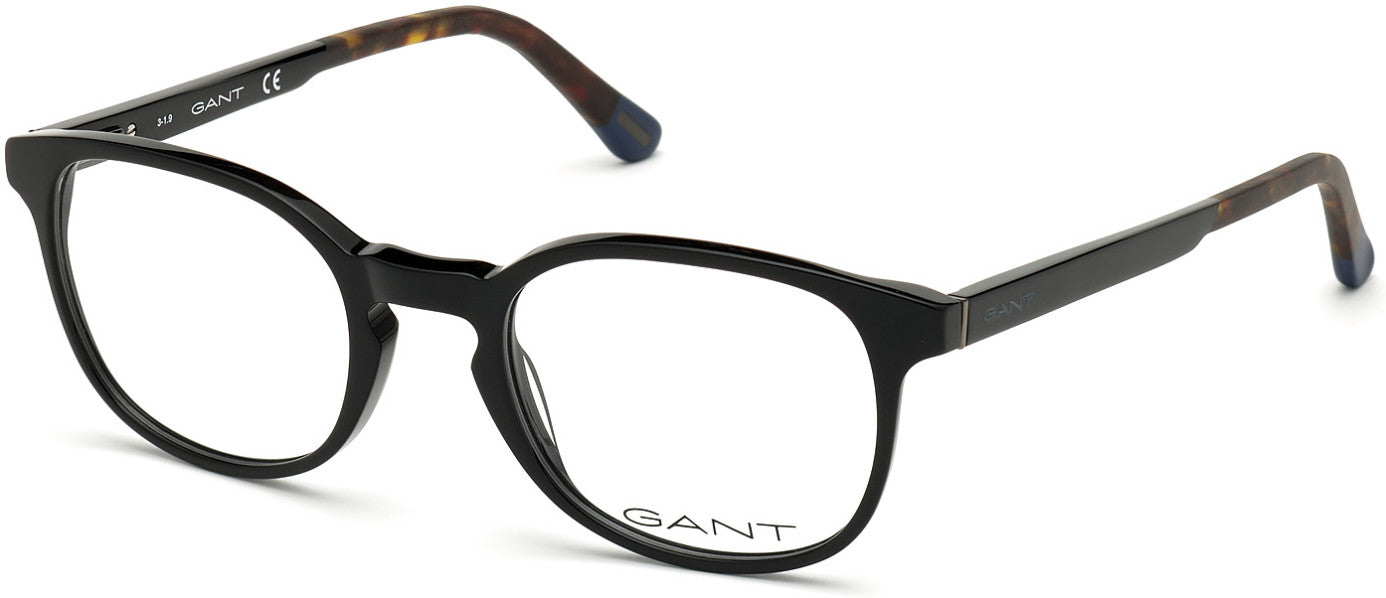 Gant GA3200 Square Eyeglasses 001-001 - Shiny Black