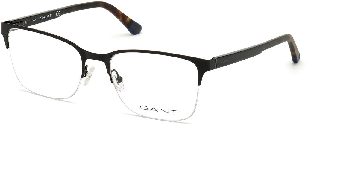 Gant GA3202 Rectangular Eyeglasses 002-002 - Matte Black