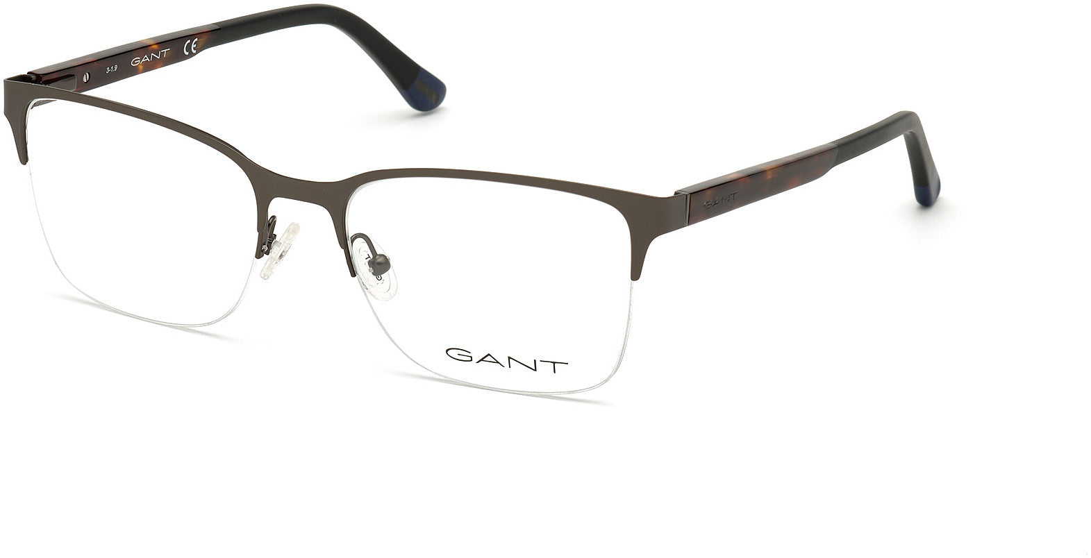 Gant GA3202 Rectangular Eyeglasses 009-009 - Matte Gunmetal
