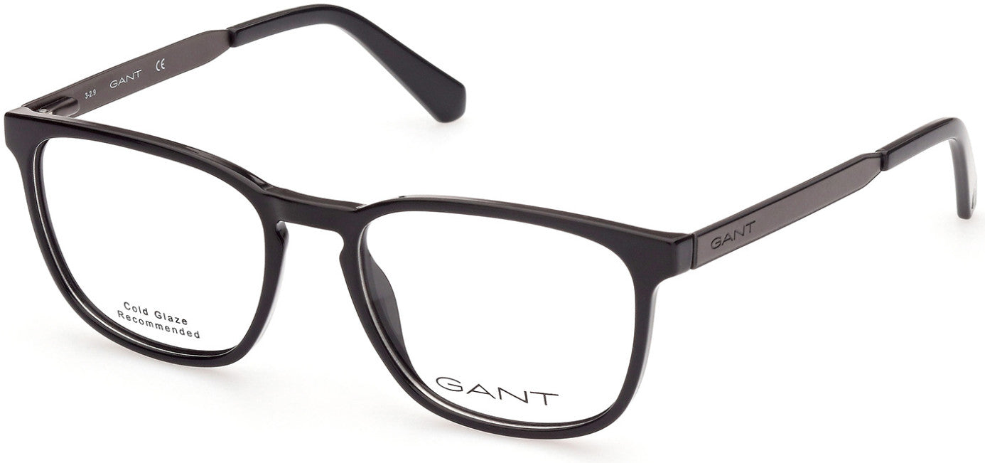 Gant GA3217 Square Eyeglasses 001-001 - Shiny Black