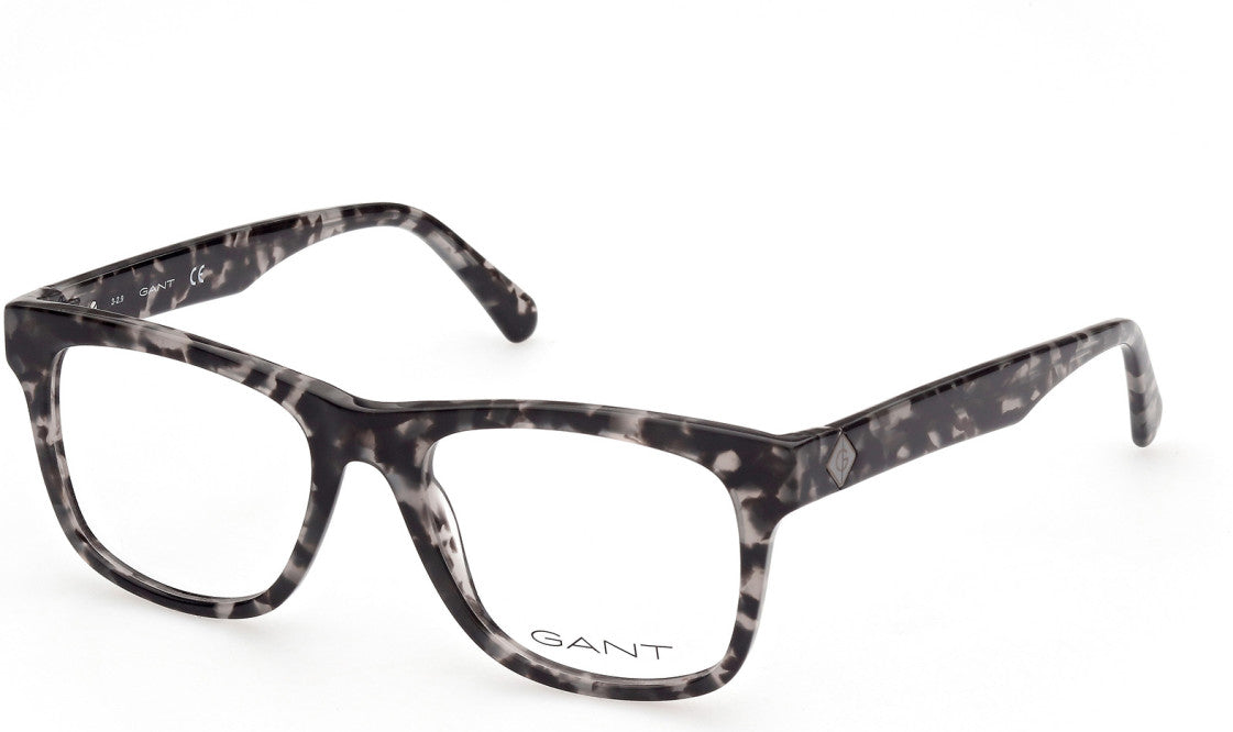 Gant GA3218 Square Eyeglasses 055-055 - Coloured Havana