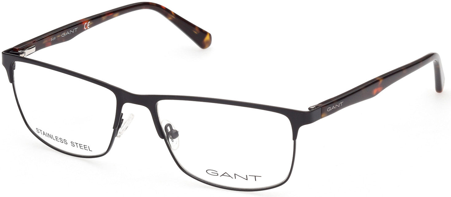 Gant GA3226 Rectangular Eyeglasses 002-002 - Matte Black