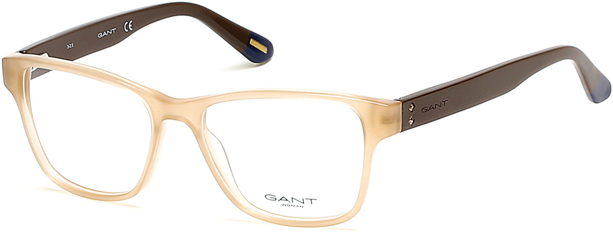 Gant GA4065 Square Eyeglasses 045-052 - Dark Havana