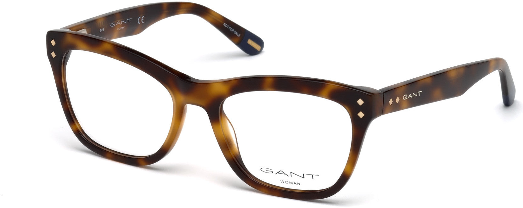 Gant GA4074 Geometric Eyeglasses 056-056 - Havana/other