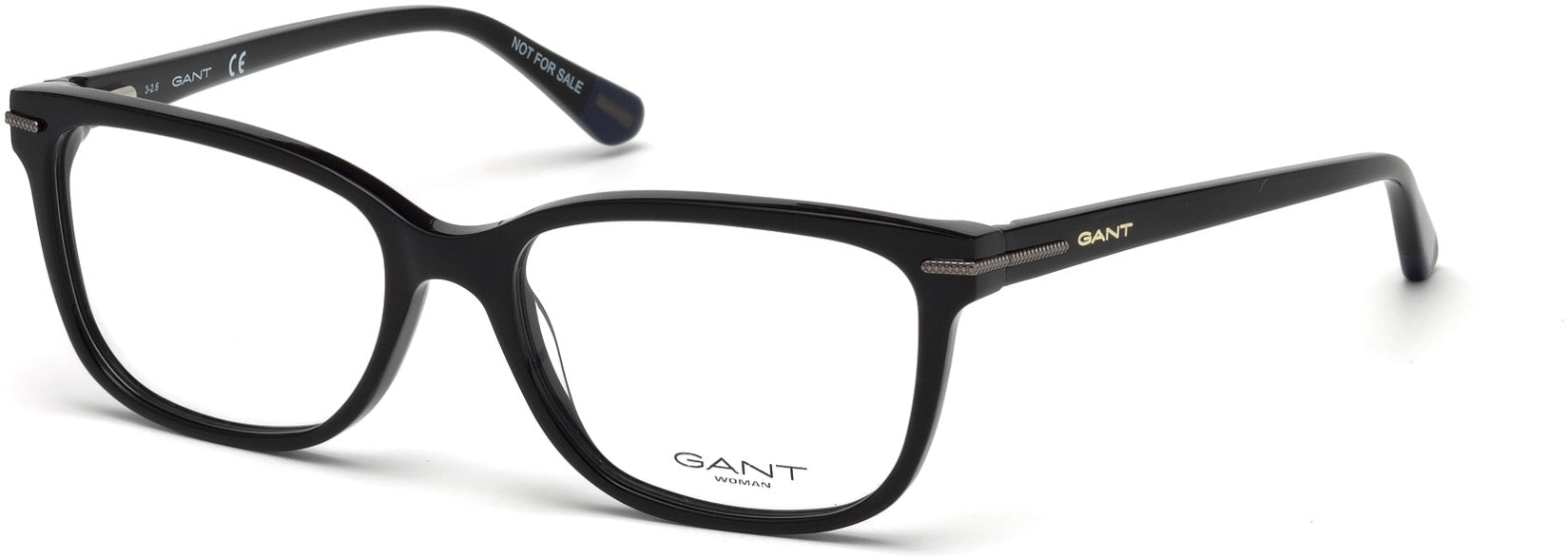 Gant GA4078 Square Eyeglasses 072-001 - Shiny Black