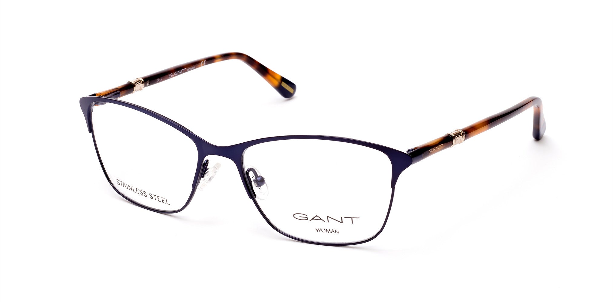 Gant GA4081 Rectangular Eyeglasses 091-091 - Matte Blue