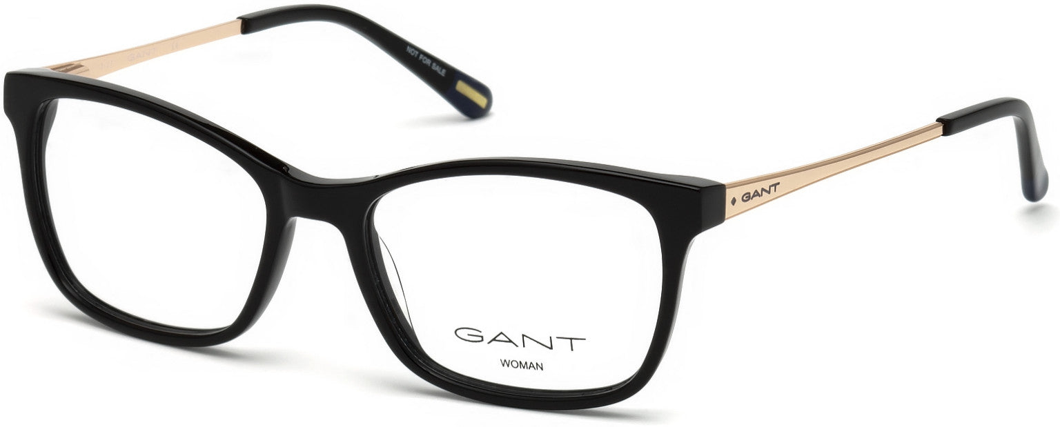 Gant GA4083 Rectangular Eyeglasses 001-001 - Shiny Black