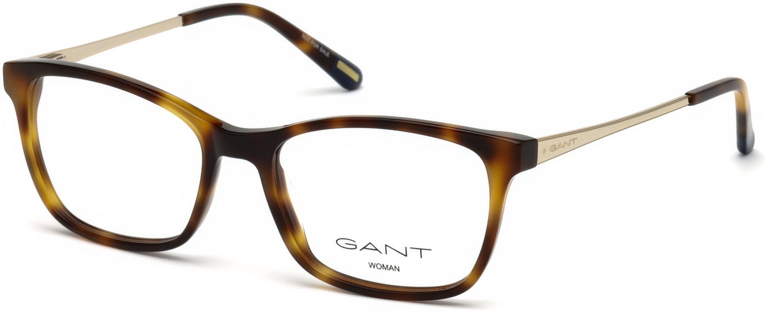Gant GA4083 Rectangular Eyeglasses 053-053 - Blonde Havana
