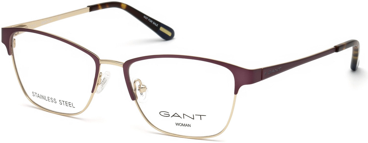 Gant GA4086 Rectangular Eyeglasses 082-082 - Matte Violet