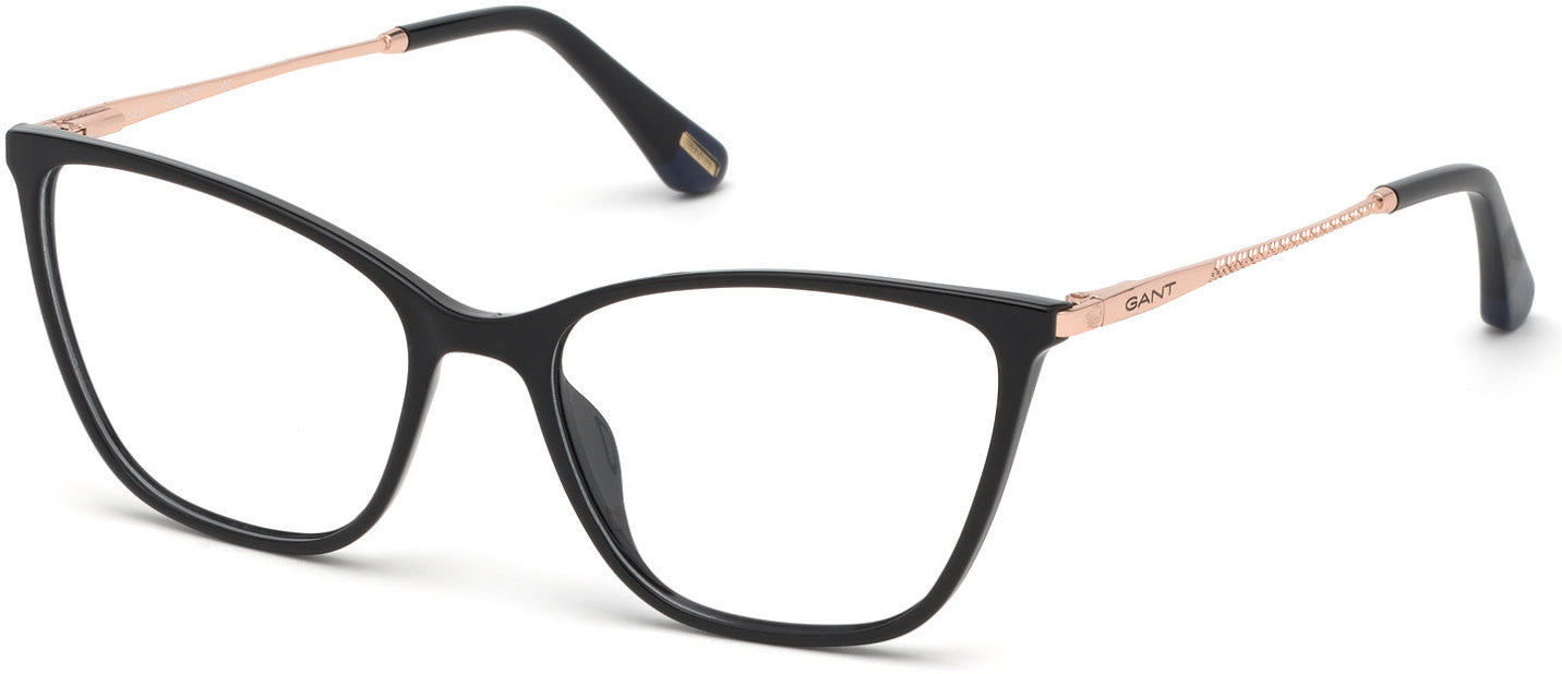 Gant GA4089 Rectangular Eyeglasses 001-001 - Shiny Black