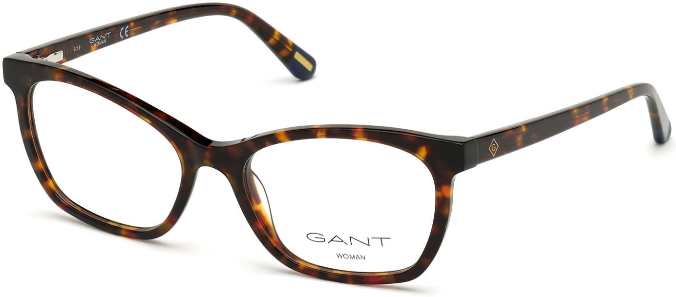 Gant GA4095 Round Eyeglasses 052-052 - Dark Havana