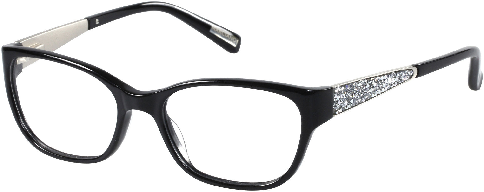 Guess By Marciano GM0243 Square Eyeglasses B84-B84 - Black