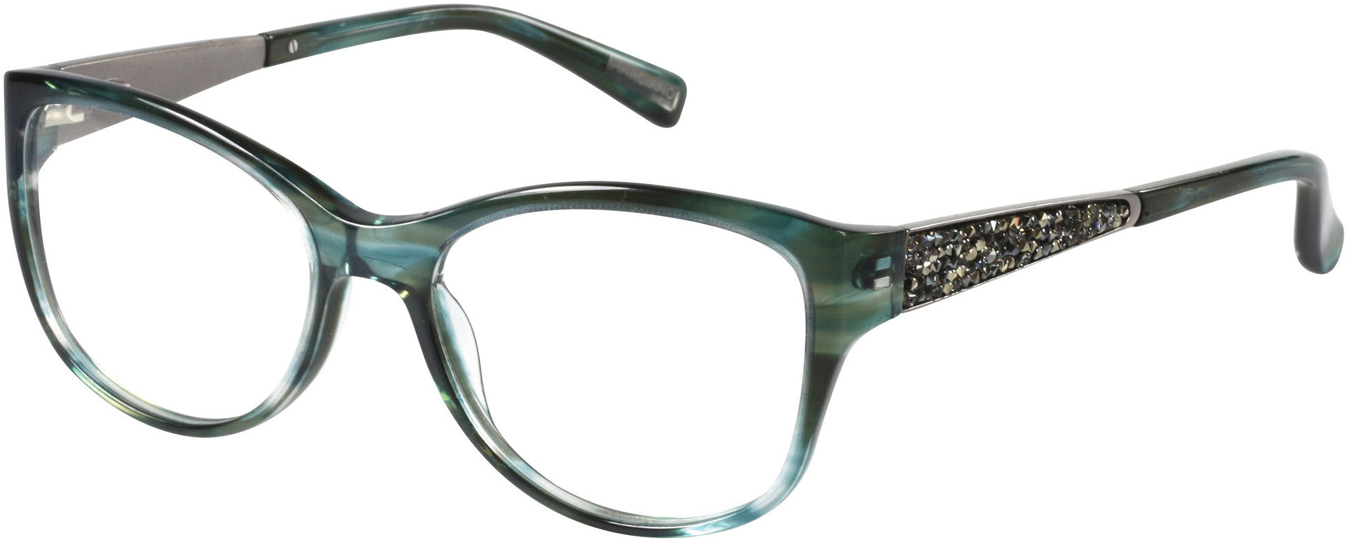 Guess By Marciano GM0244 Cat Eyeglasses I33-I33 - Green
