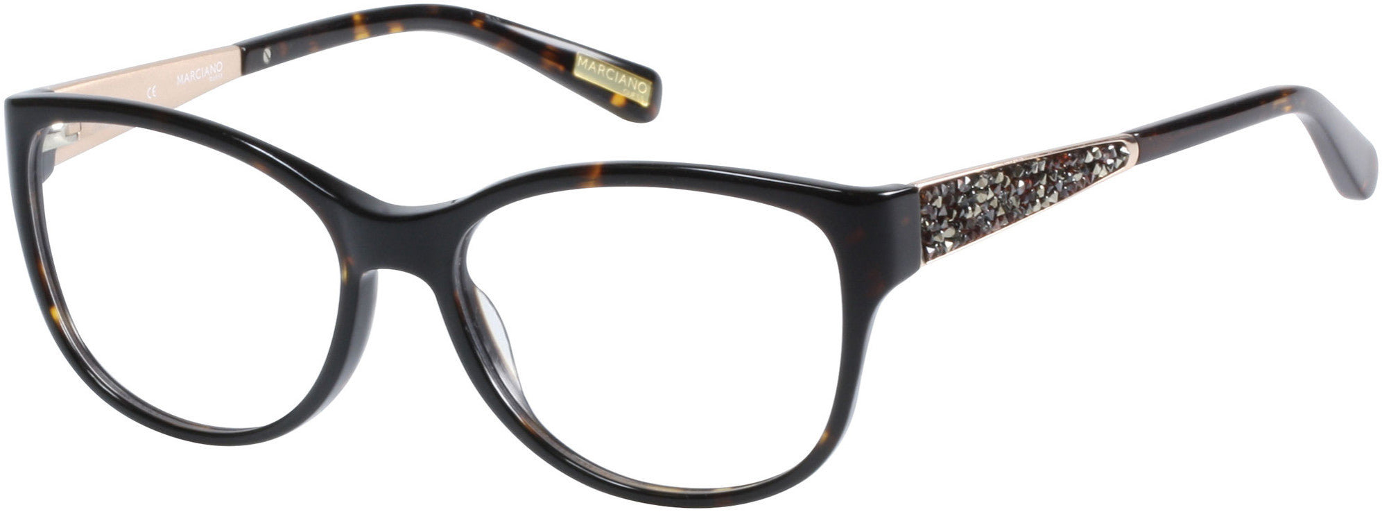 Guess By Marciano GM0244 Cat Eyeglasses S30-S30 - Scale
