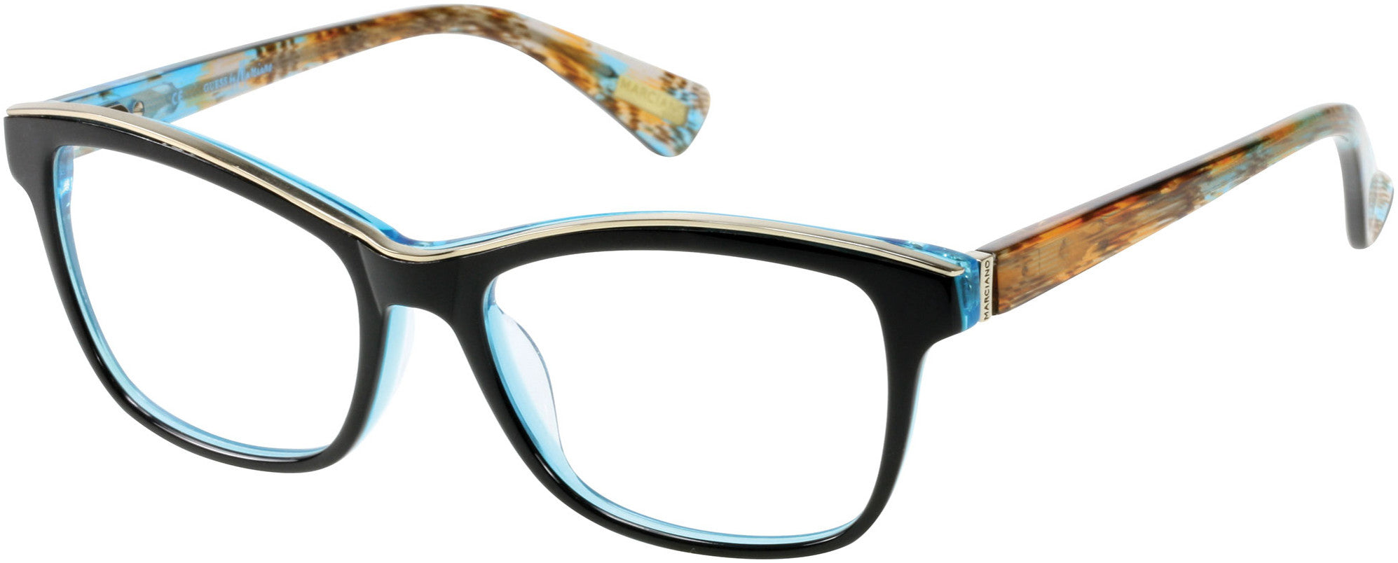 Guess By Marciano GM0246 Eyeglasses B24-B24 - Blue