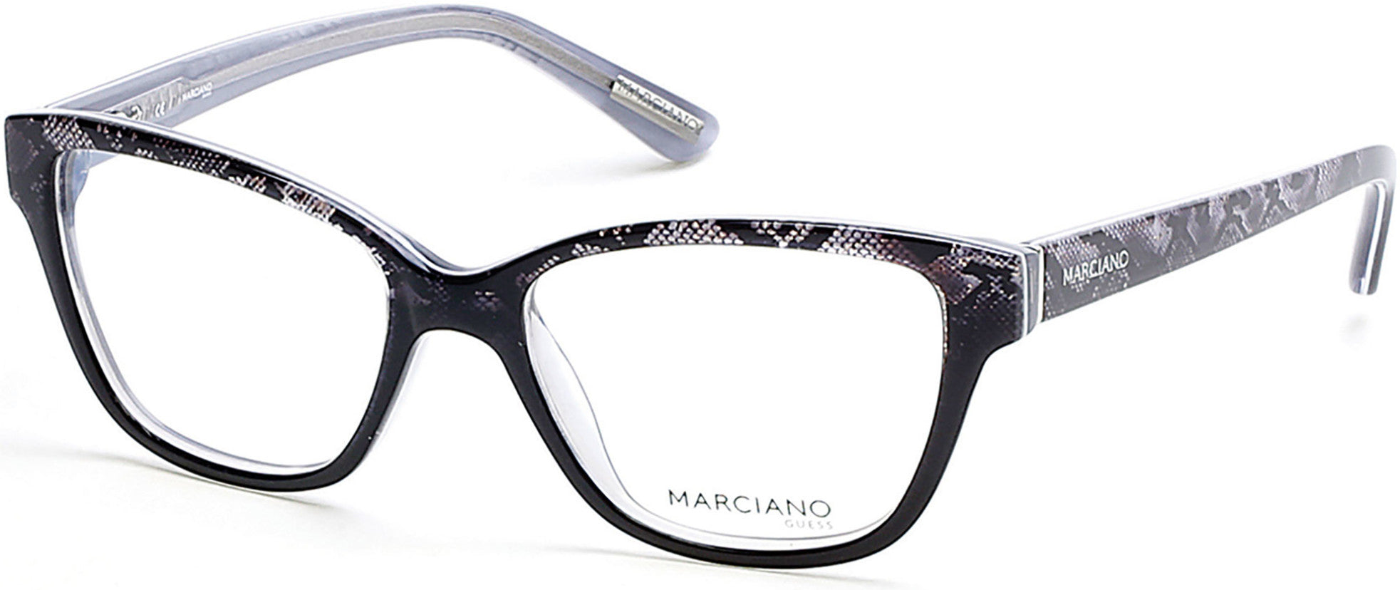 Guess By Marciano GM0280 Butterfly Eyeglasses 005-005 - Black/other