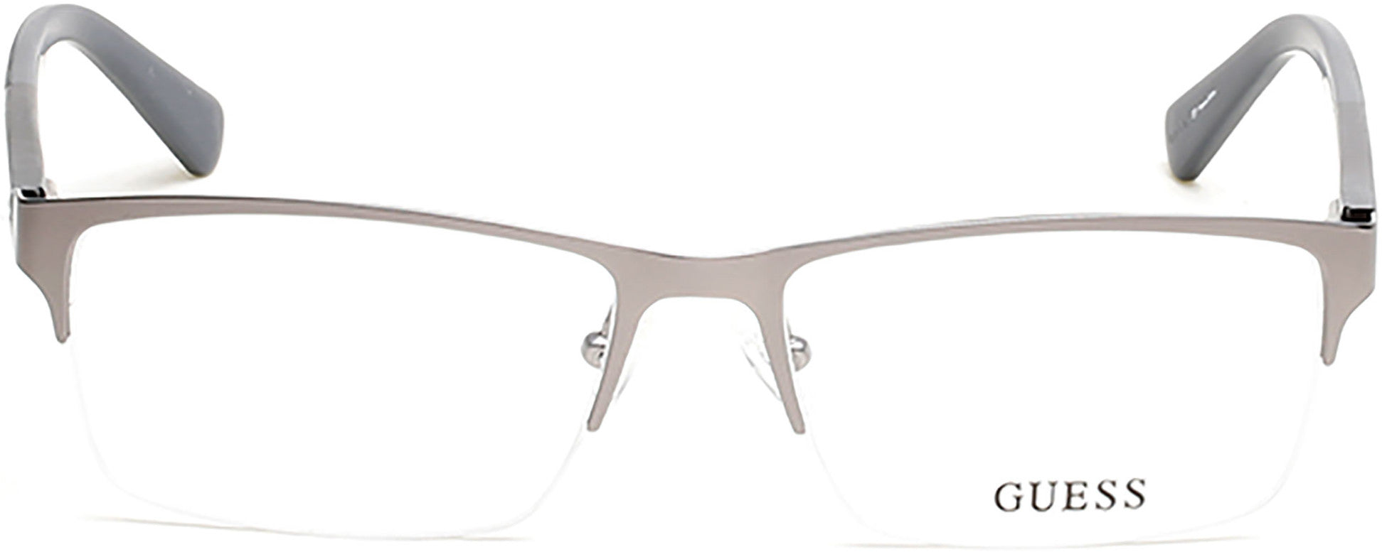 Guess GU1879 Geometric Eyeglasses 009-009 - Matte Gunmetal