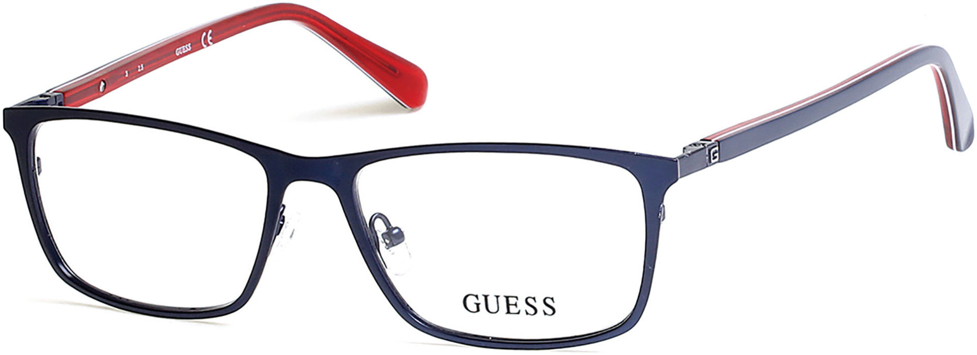 Guess GU1889 Geometric Eyeglasses 092-092 - Blue/other