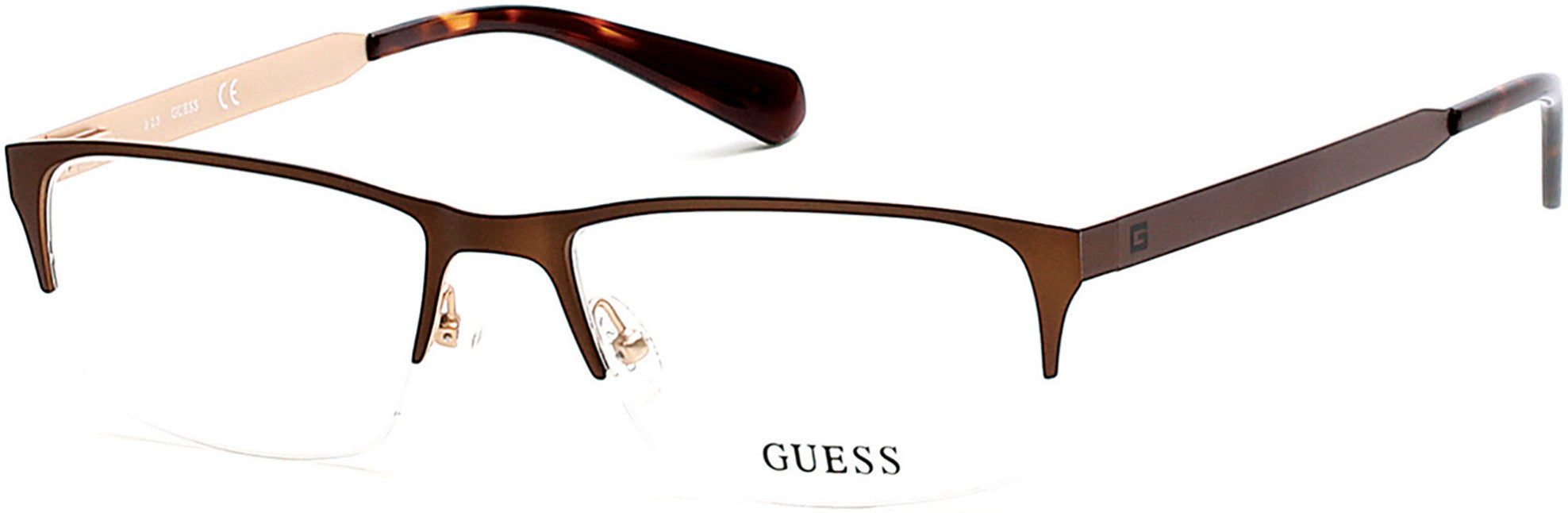 Guess GU1892 Eyeglasses 049-049 - Matte Dark Brown