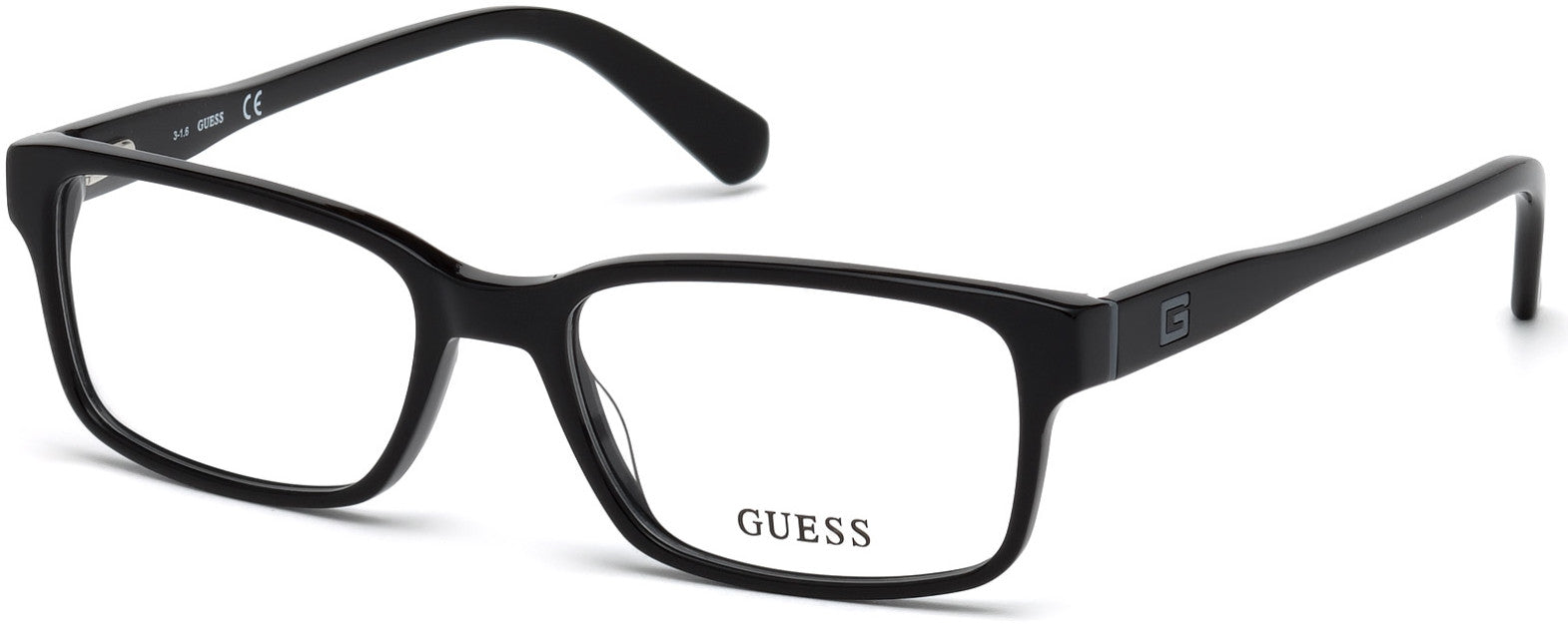 Guess GU1906 Geometric Eyeglasses 001-001 - Shiny Black